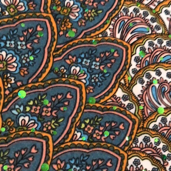 NWT Boutique Oh My Bod peacock mini skirt s - Picture 6 of 6